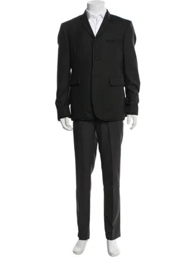 Pre-owned Thom Browne Wool Suit In Black