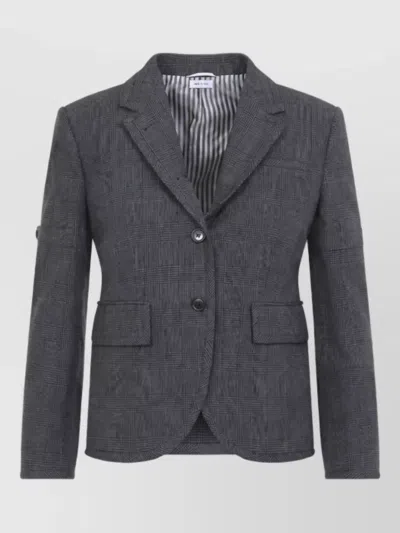 Thom Browne Wool Suit Jacket In Gray