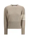 Thom Browne Wool Sweater In Brown