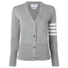 Thom Browne Wool Sweaters In Gray