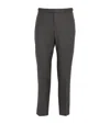 Thom Browne Wool Tailored Trousers In Grey