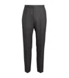 Thom Browne Wool Tailored Trousers In Grey