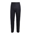 Thom Browne Wool Tailored Trousers In Navy