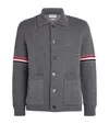 Thom Browne Herringbone-quited Work Jacket In Grey