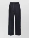 Thom Browne Women White Stitching Wool Pants