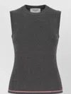 Thom Browne Wool T-shirt In Black