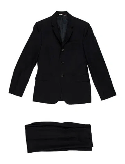 Pre-owned Thom Browne X Bergdorf Goodman Two-piece Suit In Blue