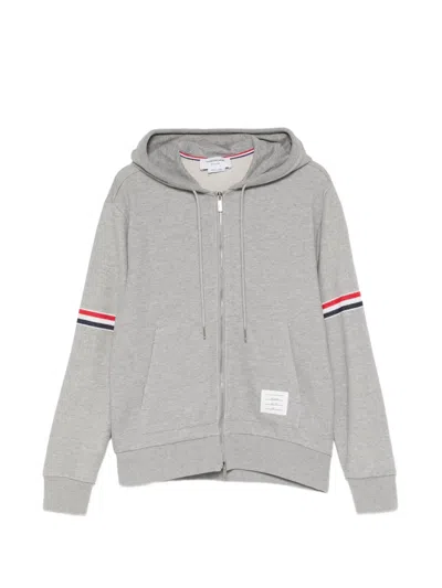 Thom Browne Zip Trough Hoodie In Multi