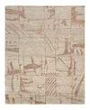 Thom Filicia Sutton T6003 Area Rug, 5'6 X 8'6 In Tan/orange