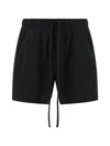 Thom Krom 19 Drawstring Elastic Swim Shorts In Black