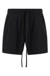 Thom Krom 19 Drawstring Elastic Swim Shorts In Black