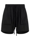 Thom Krom Drawstring Multiple-pocket Shorts In Black
