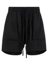 Thom Krom Drawstring Multiple-pocket Shorts In Black
