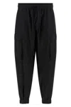 Thom Krom Drawstring Track Pants In Black