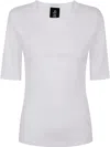 Thom Krom Women T-shirt Worked Clothing In White
