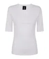Thom Krom Women T-shirt Worked Clothing In White