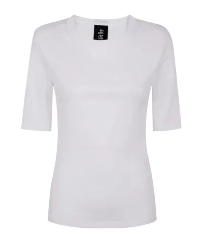 THOM KROM THOM KROM V-PANEL SHORT SLEEVE TOP