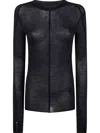 Thom Krom 566 T-shirt In Black