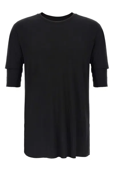 Thom Krom 940 Raw-cut Hem T-shirt In Black