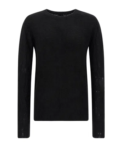 THOM KROM CREW-NECK LONG-SLEEVE SWEATER