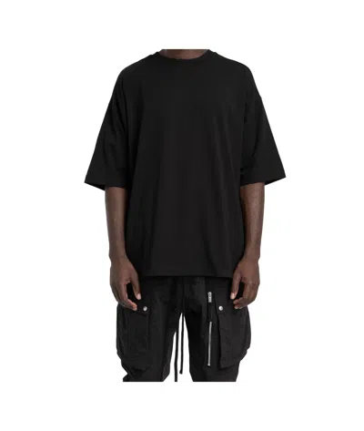 Thom Krom Back-print Crew-neck T-shirt In Black