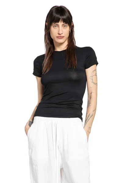 Thom Krom Basic Crewneck T-shirt In Black