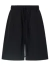 Thom Krom Black Bermuda Shorts In Black