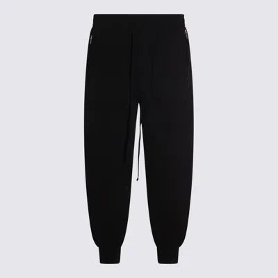 THOM KROM BLACK COTTON PANTS