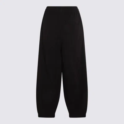 THOM KROM BLACK COTTON PANTS