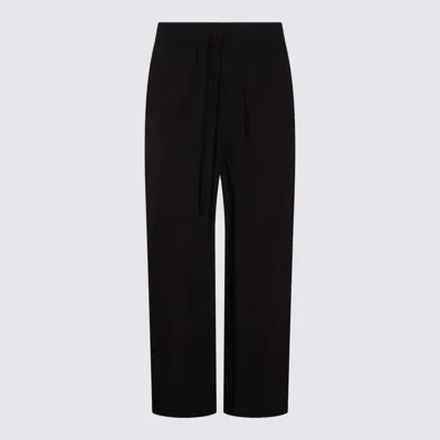 THOM KROM BLACK COTTON PANTS