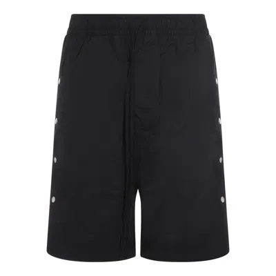 Thom Krom Black Cotton Shorts In Neutral