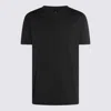 Thom Krom Black Cotton T-shirt In Black