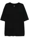 Thom Krom Worked Tshirt In Black