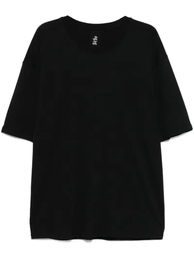 THOM KROM BLACK CREW NECK T-SHIRT