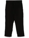 Thom Krom Black Linen Bermuda Shorts In Black