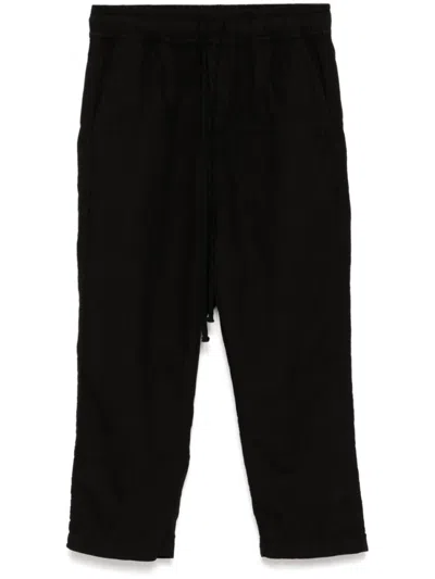 Thom Krom Black Linen Bermuda Shorts