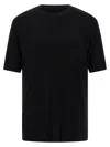 Thom Krom Contrast-stitch Short-sleeve T-shirt In Black