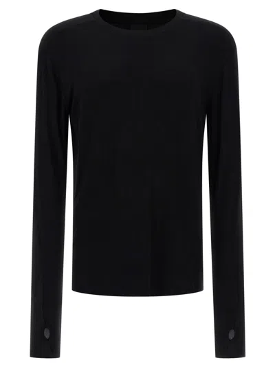 THOM KROM BLACK LONG SLEEVE T-SHIRT