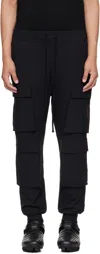 Thom Krom Pleated Cargo Casual Pants In Black
