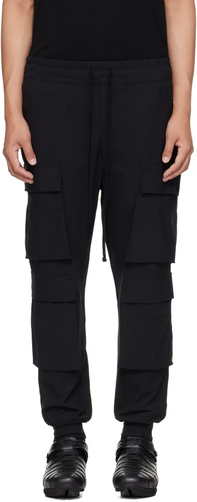 THOM KROM BLACK M P 31 CARGO PANTS