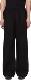 Thom Krom Black M P 9 Trousers In Black