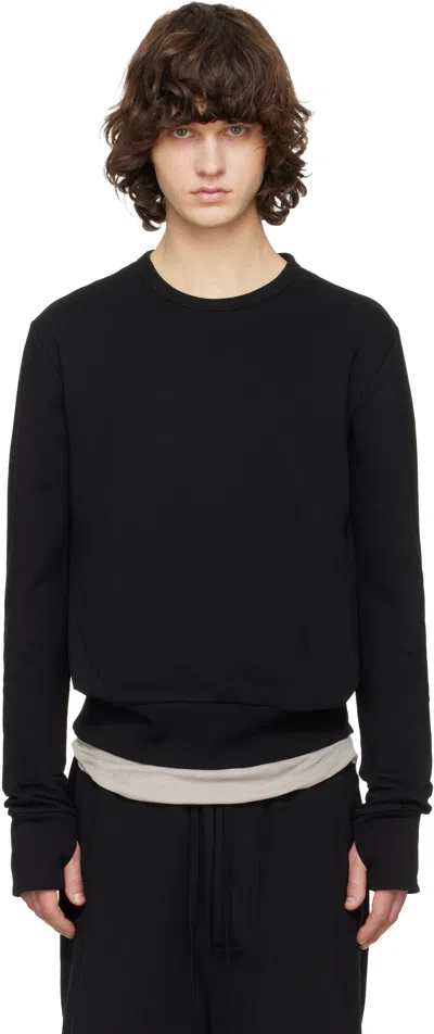 Thom Krom Black M S 189 Sweatshirt