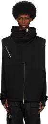 Thom Krom Black M Sj 646 Hoodie In Black