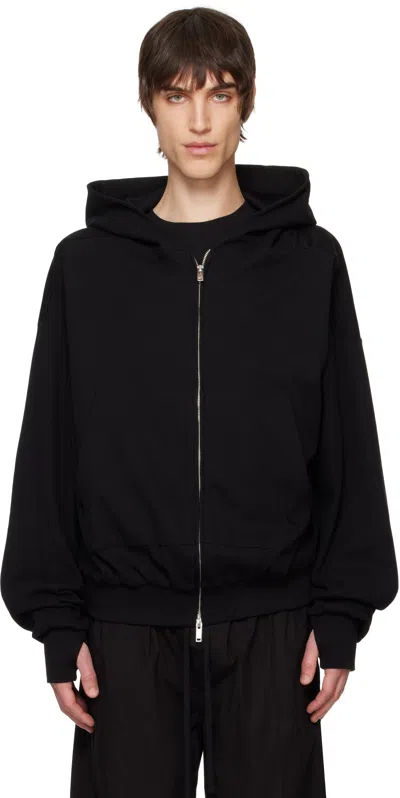 Thom Krom Black M Sj 666 Hoodie
