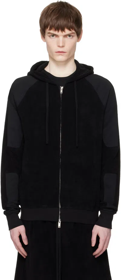 Thom Krom Black M Sj 693 Hoodie