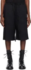 Thom Krom Black Bermuda Shorts In Black