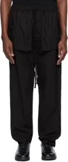 Thom Krom Black M St 473 Trousers In Black