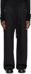 Thom Krom Black M St 477 Trousers In Black