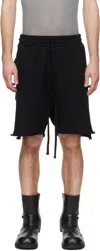 Thom Krom Strap Bermuda Shorts In Black