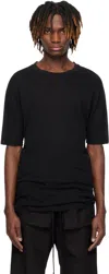 Thom Krom Black M Ts 831 T-shirt In Black